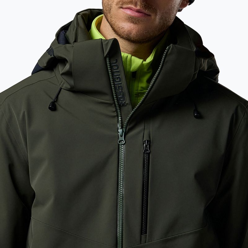 Vyriška slidinėjimo striukė Rossignol 4WS Blackside Insulated olive shadow/black 5
