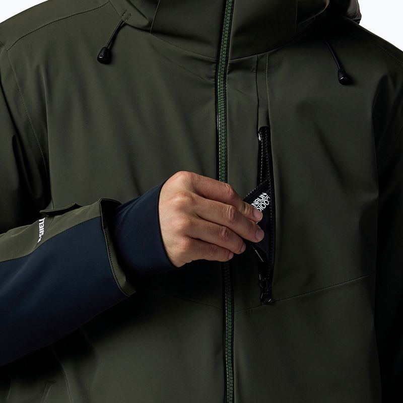 Vyriška slidinėjimo striukė Rossignol 4WS Blackside Insulated olive shadow/black 6