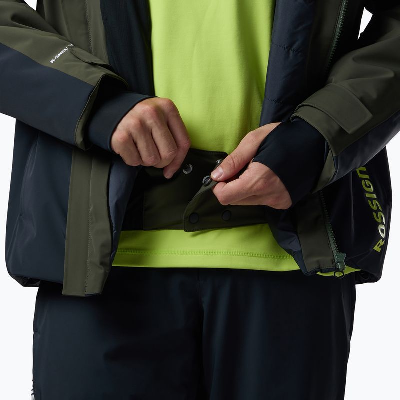 Vyriška slidinėjimo striukė Rossignol 4WS Blackside Insulated olive shadow/black 12