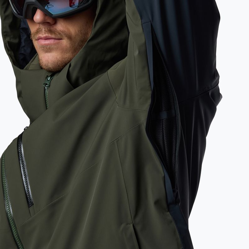 Vyriška slidinėjimo striukė Rossignol 4WS Blackside Insulated olive shadow/black 14