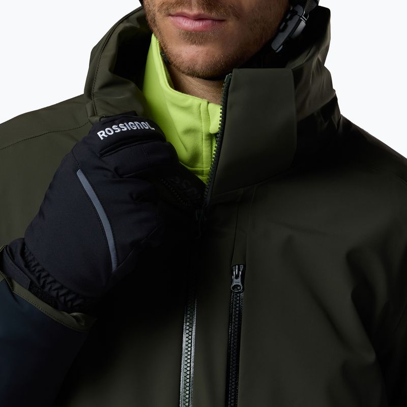 Vyriška slidinėjimo striukė Rossignol 4WS Blackside Insulated olive shadow/black 16