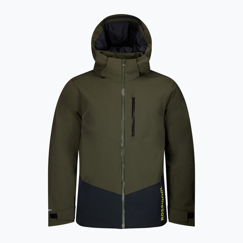 Vyriška slidinėjimo striukė Rossignol 4WS Blackside Insulated olive shadow/black 17