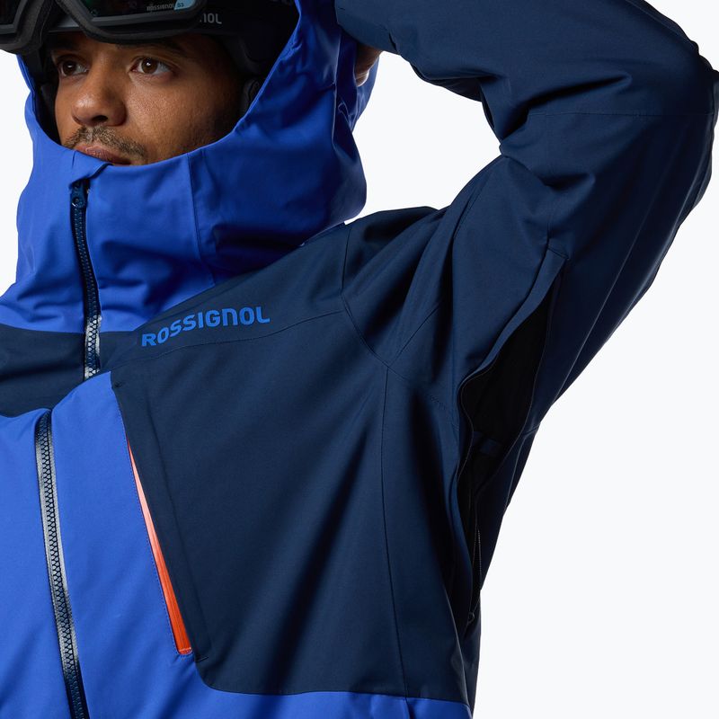 Vyriška slidinėjimo striukė Rossignol Velika Insulated dazzle blue/dark navy 15