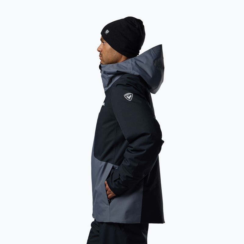 Vyriška slidinėjimo striukė Rossignol Velika Insulated turbulence/black 4