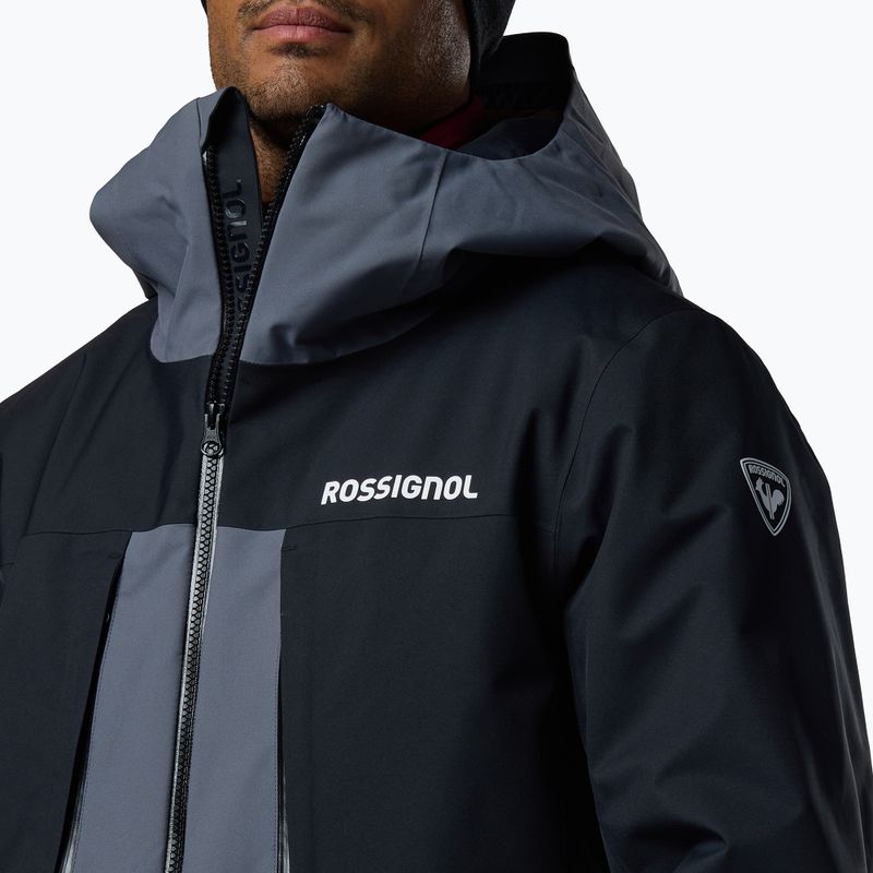 Vyriška slidinėjimo striukė Rossignol Velika Insulated turbulence/black 5