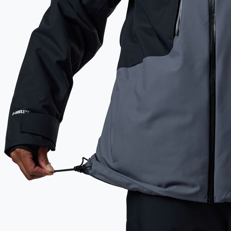 Vyriška slidinėjimo striukė Rossignol Velika Insulated turbulence/black 9