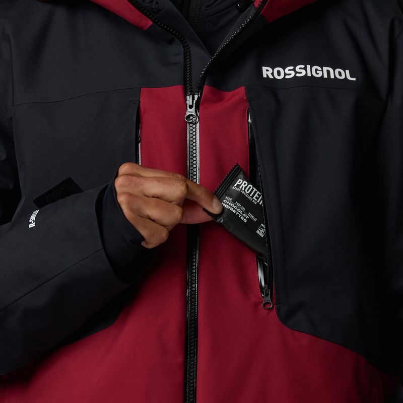 Vyriška slidinėjimo striukė Rossignol Velika Insulated tibetan red/black 7