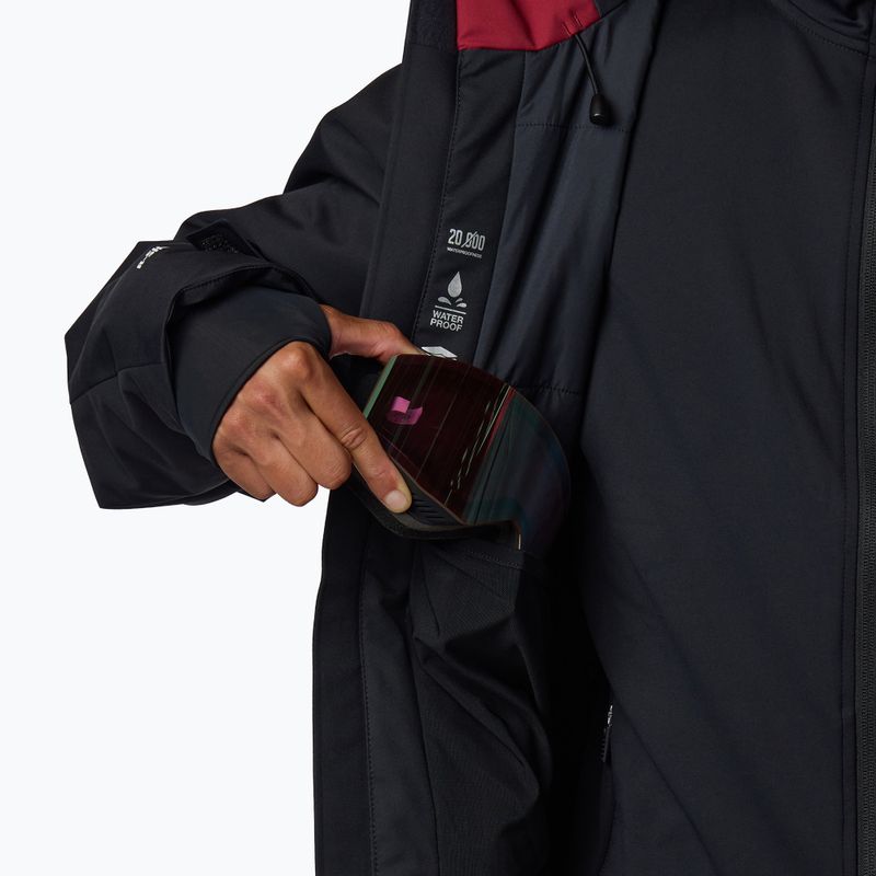 Vyriška slidinėjimo striukė Rossignol Velika Insulated tibetan red/black 10