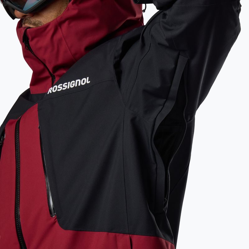 Vyriška slidinėjimo striukė Rossignol Velika Insulated tibetan red/black 15