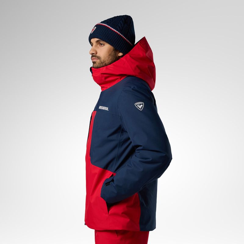Vyriška slidinėjimo striukė Rossignol Velika Insulated sports red/dark navy 4