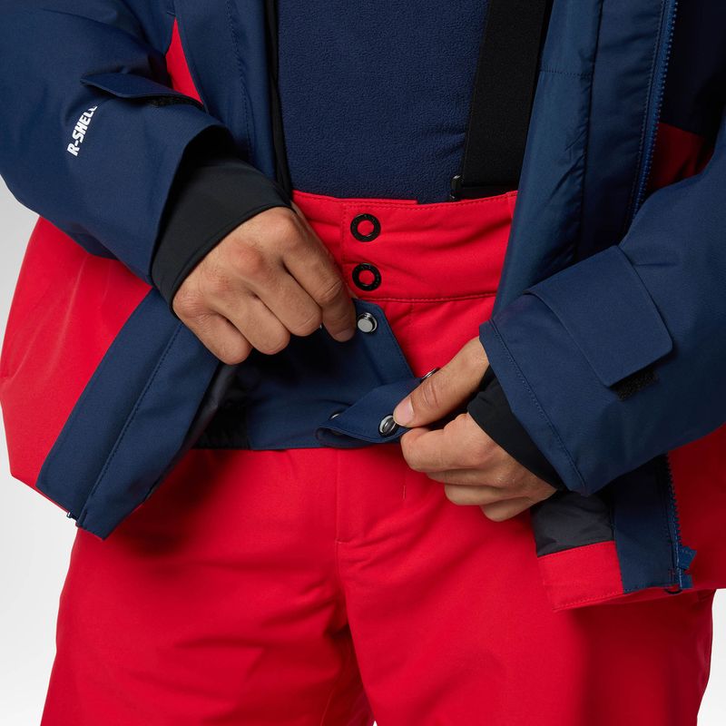 Vyriška slidinėjimo striukė Rossignol Velika Insulated sports red/dark navy 15