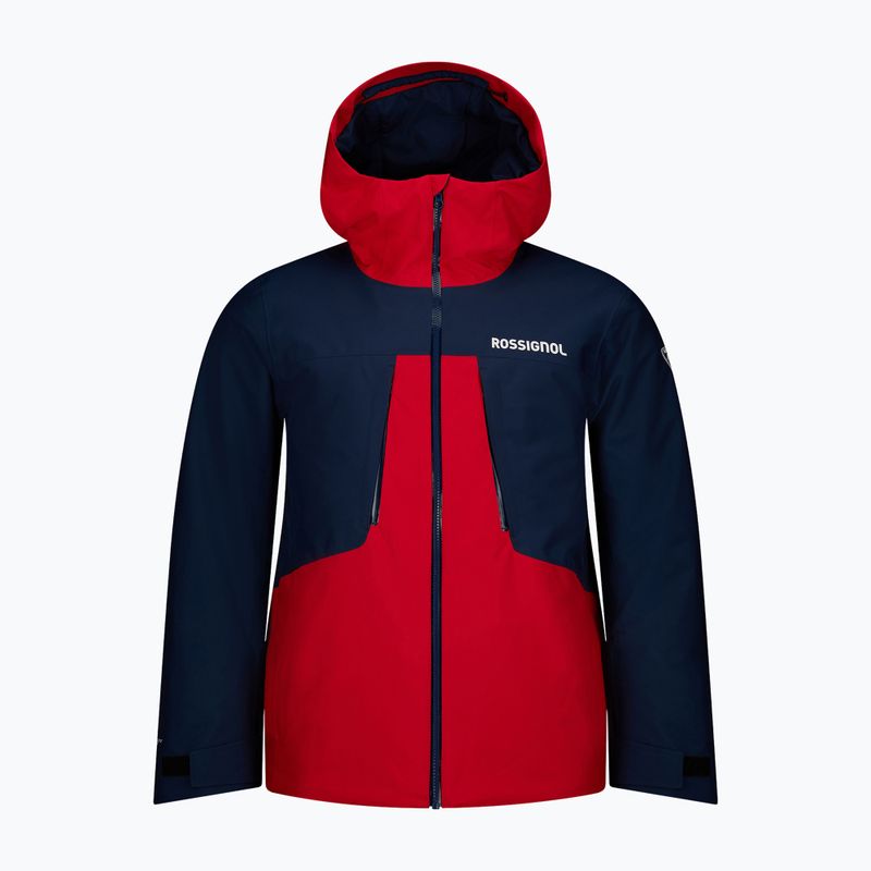 Vyriška slidinėjimo striukė Rossignol Velika Insulated sports red/dark navy 17