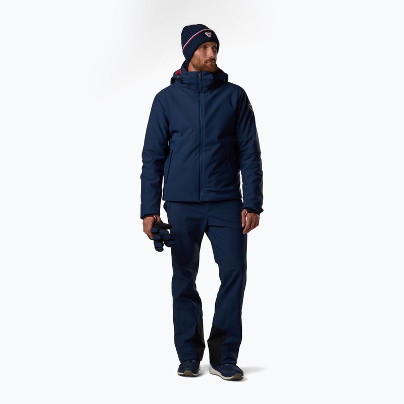 Vyriška slidinėjimo striukė Rossignol Resort Softshell dark navy 2