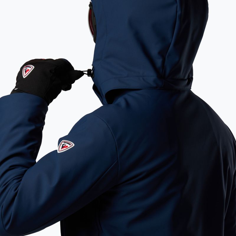 Vyriška slidinėjimo striukė Rossignol Resort Softshell dark navy 7