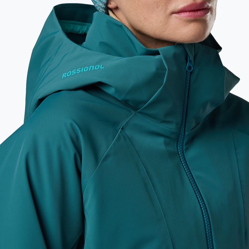 Moteriška slidinėjimo striukė Rossignol 4WS Blackside Insulated transformative teal 8