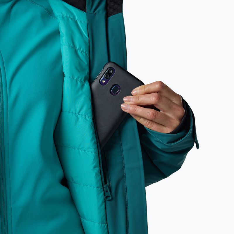 Moteriška slidinėjimo striukė Rossignol 4WS Blackside Insulated transformative teal 14