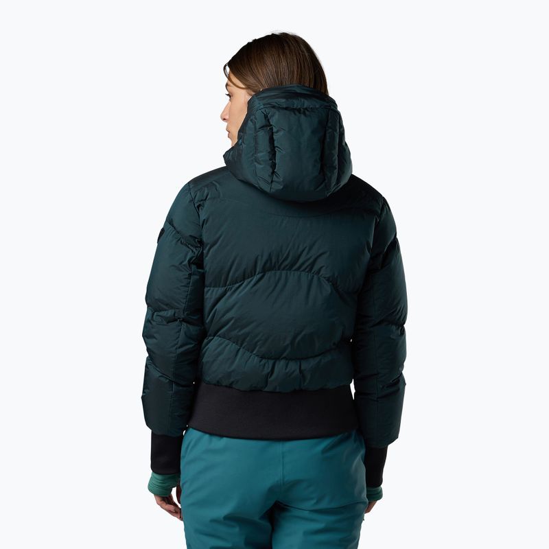Moteriška slidinėjimo striukė Rossignol Snowblaze Down Bomber transformative teal 3