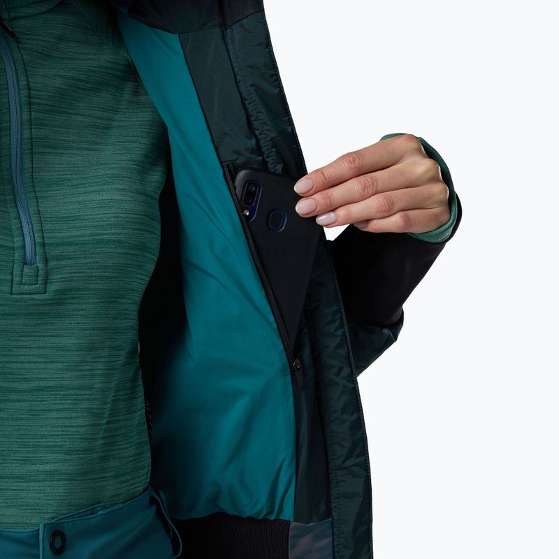 Moteriška slidinėjimo striukė Rossignol Snowblaze Down Bomber transformative teal 9