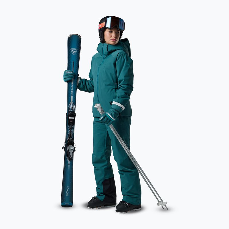 Moteriškos slidinėjimo kelnės Rossignol 4WS Blackside Insulated transformative teal 2