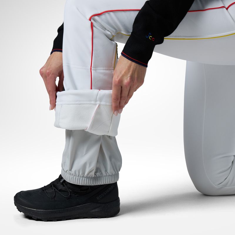 Moteriškos slidinėjimo kelnės Rossignol JCC Softshell white 7