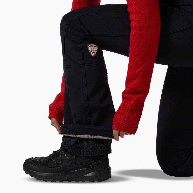 Moteriškos slidinėjimo kelnės Rossignol JCC Softshell black 7