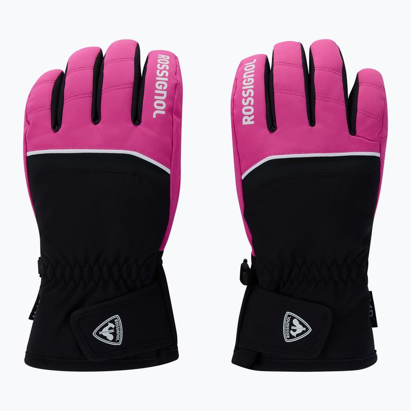 Vaikiškos slidinėjimo pirštinės Rossignol Tech Impr G electric fuchsia 2