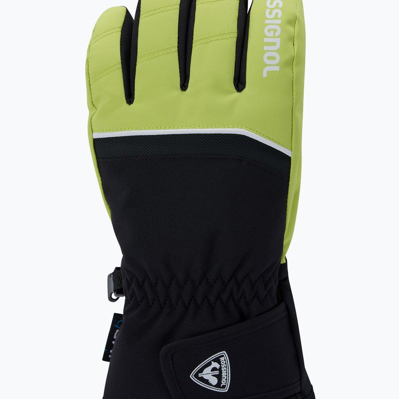 Vaikiškos slidinėjimo pirštinės Rossignol Tech Impr G wild lime 3