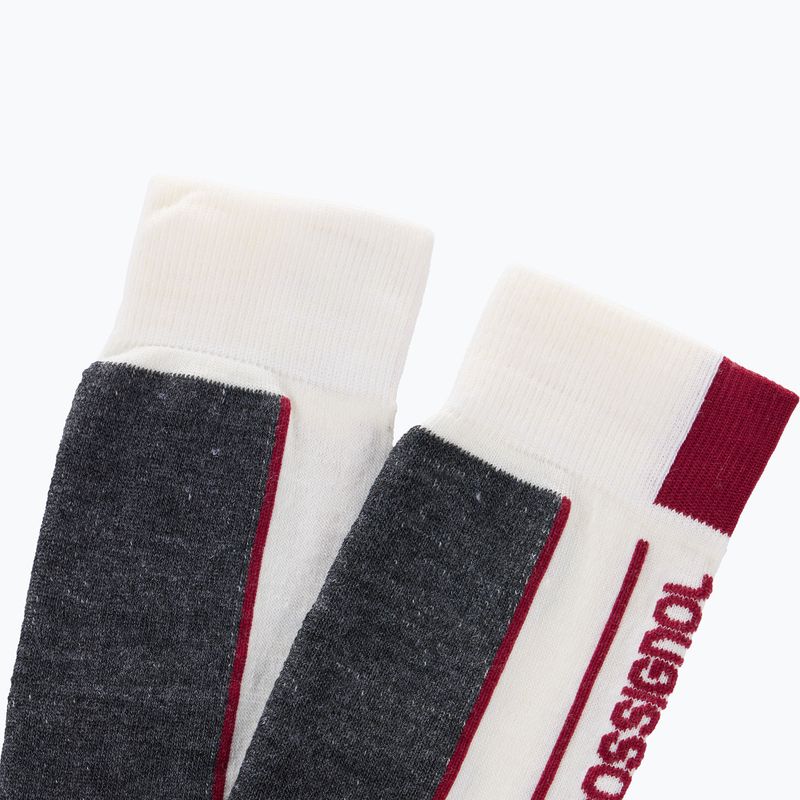 Slidinėjimo kojinės Rossignol Essential white 2