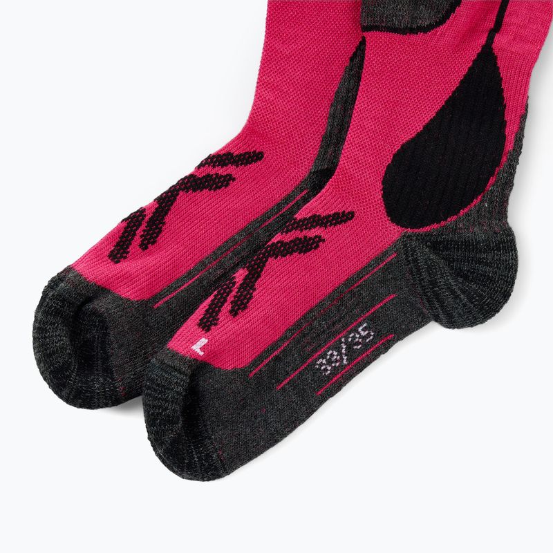 Vaikiškos slidinėjimo kojinės Rossignol Essential electric fuchsia 3
