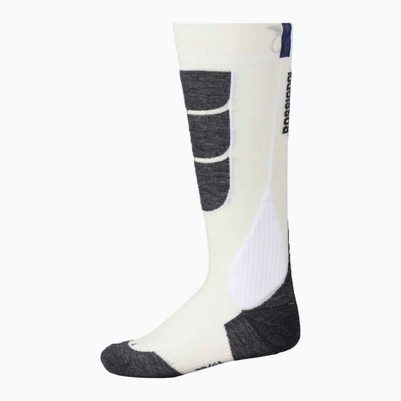 Moteriškos slidinėjimo kojinės Rossignol Intermediate white
