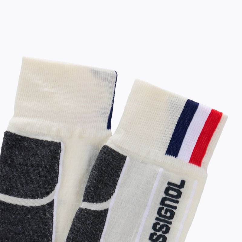 Moteriškos slidinėjimo kojinės Rossignol Intermediate white 2