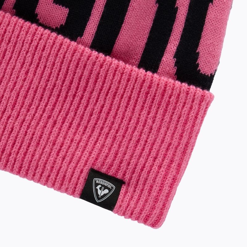 Žieminė kepurė Rossignol Strawpile Beanie electric fuchsia 3