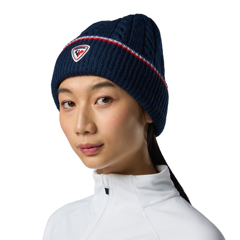 Žieminė kepurė Rossignol Snowblaze Cuffed Beanie dark navy 4