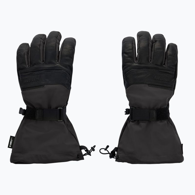 Vyrų slidinėjimo pirštinės Rossignol Leather Mix black 2