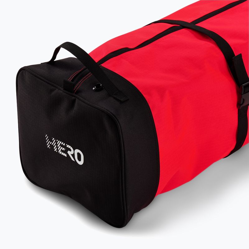 Dėklas slidėms Rossignol Hero 2/3P Adj. red/black 2