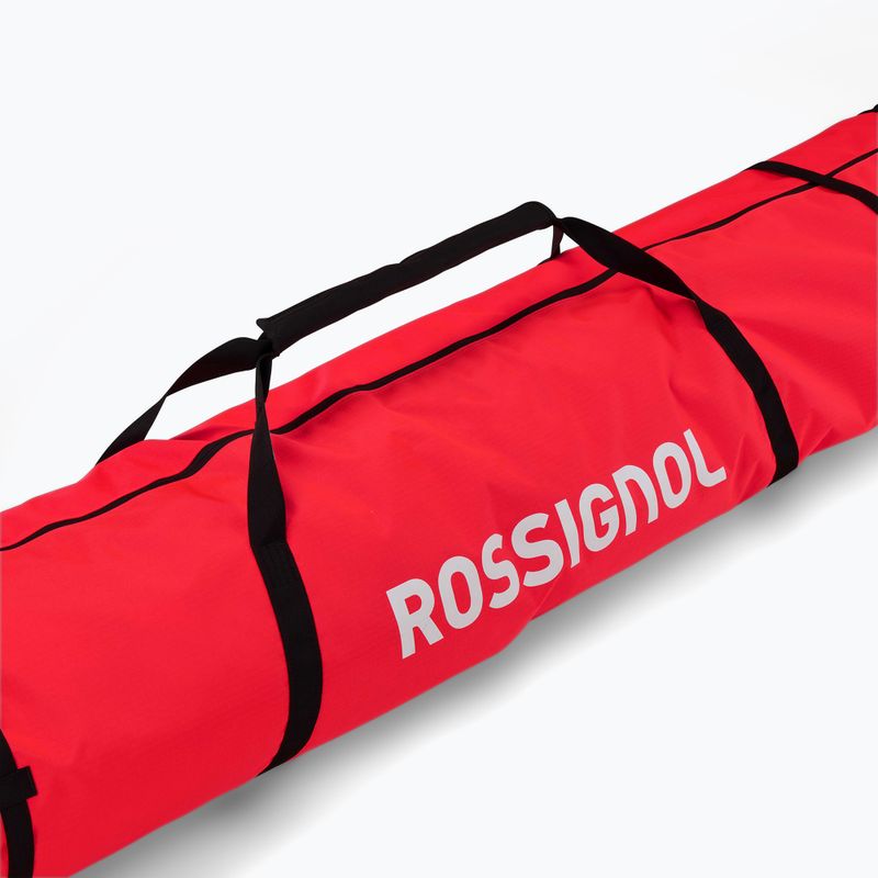 Dėklas slidėms Rossignol Hero 2/3P Adj. red/black 3