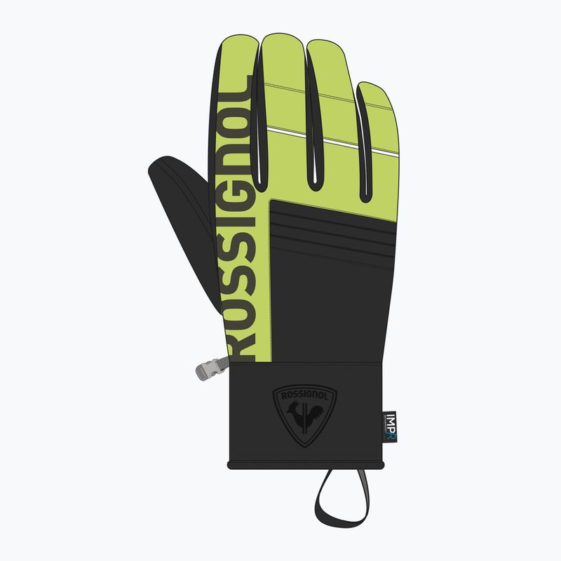 Vyrų slidinėjimo pirštinės Rossignol Speed Impr wild lime 2