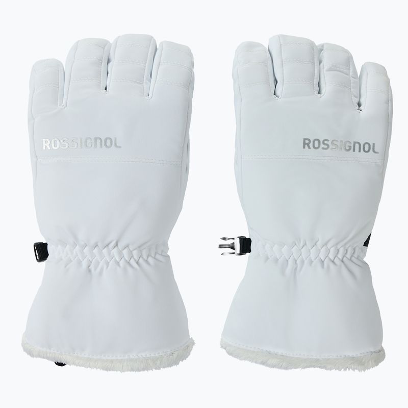 Moteriškos slidinėjimo pirštinės Rossignol Perfy G white 2