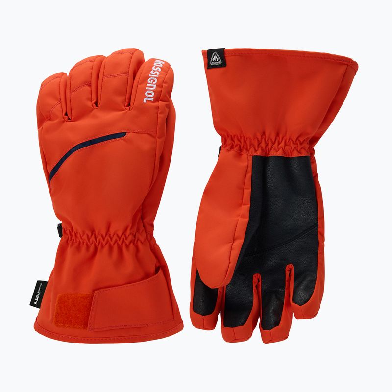 Vyrų slidinėjimo pirštinės Rossignol Perf R-Shell Thermal golden gate 2