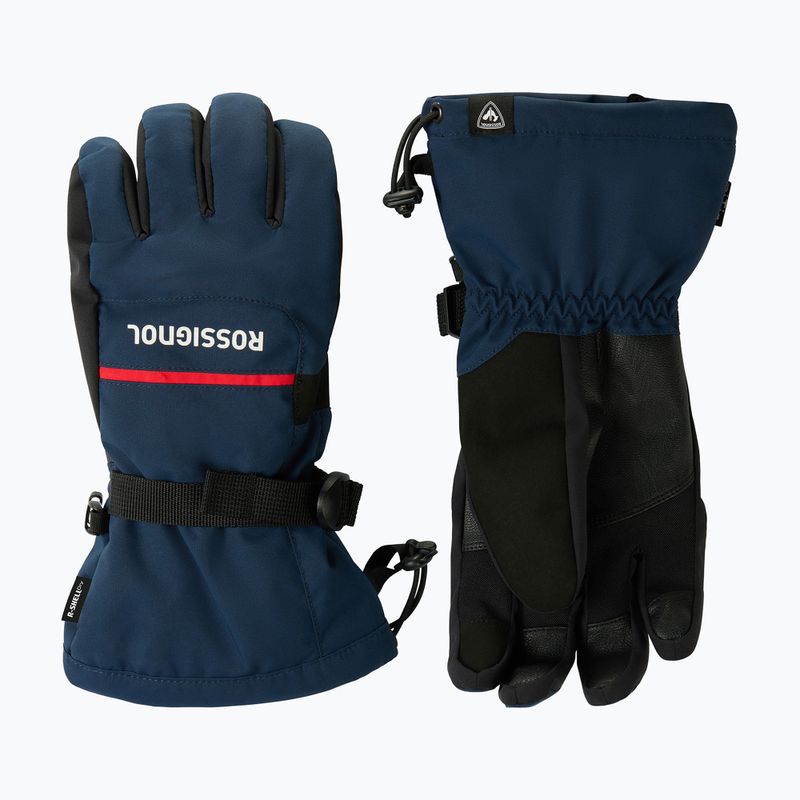 Vyrų slidinėjimo pirštinės Rossignol Action R-Shell Dry dark navy 2