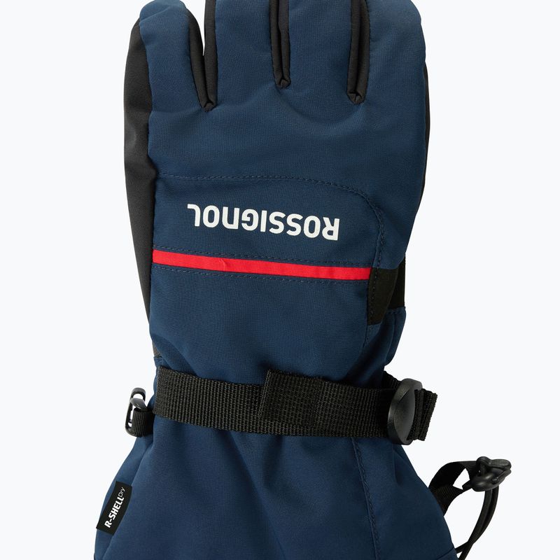 Vyrų slidinėjimo pirštinės Rossignol Action R-Shell Dry dark navy 4