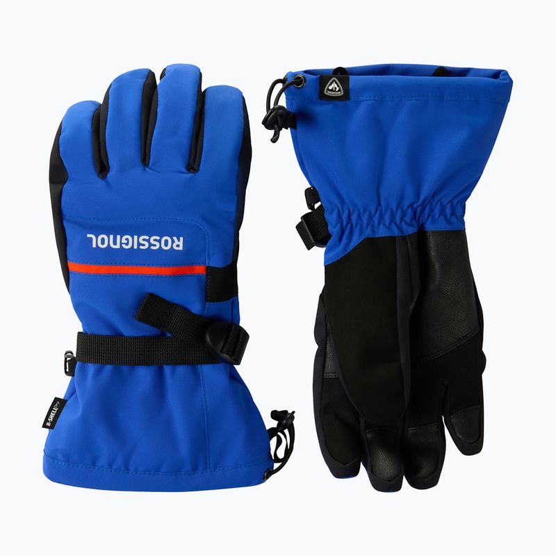 Vyrų slidinėjimo pirštinės Rossignol Action R-Shell Dry dazzle blue 2