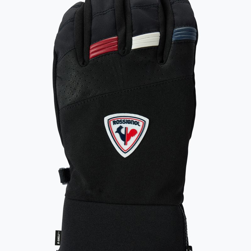 Vyrų slidinėjimo pirštinės Rossignol Strato R-Shell Dry black 3