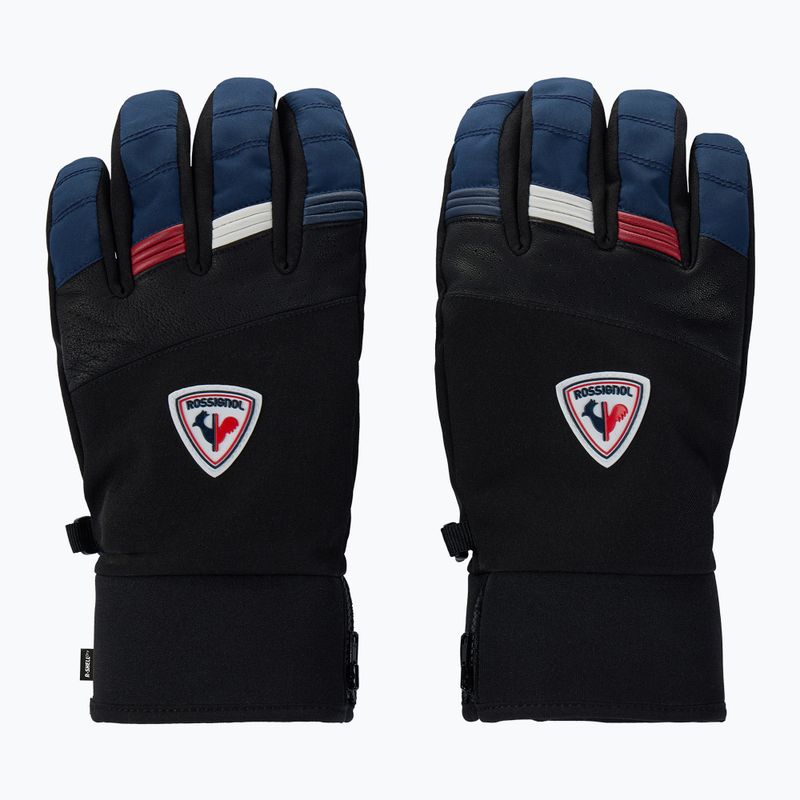 Vyrų slidinėjimo pirštinės Rossignol Strato R-Shell Dry dark navy 2