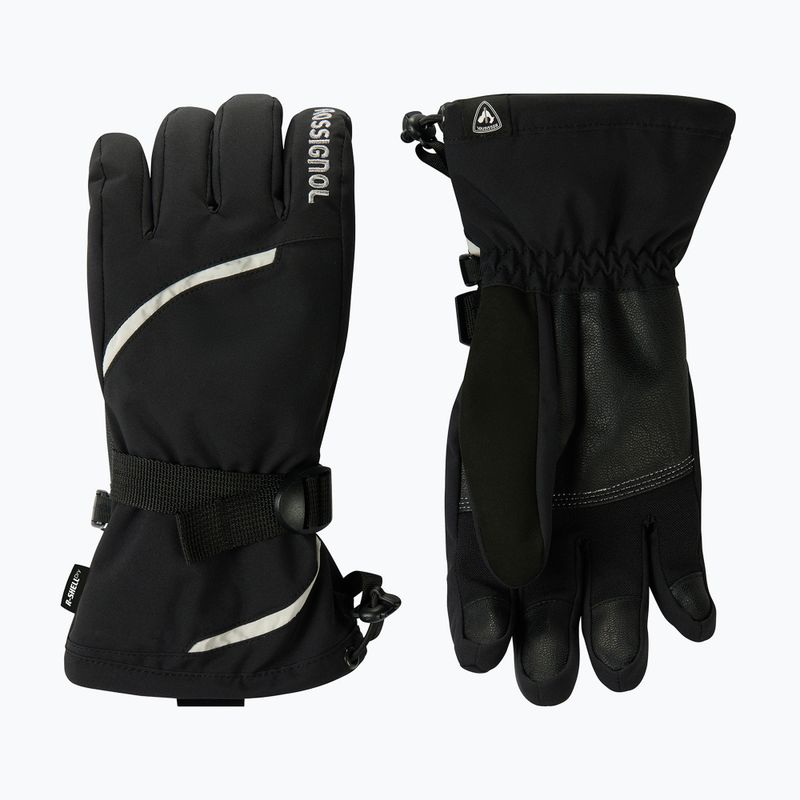 Moteriškos slidinėjimo pirštinės Rossignol Temptation R-Shell black 2