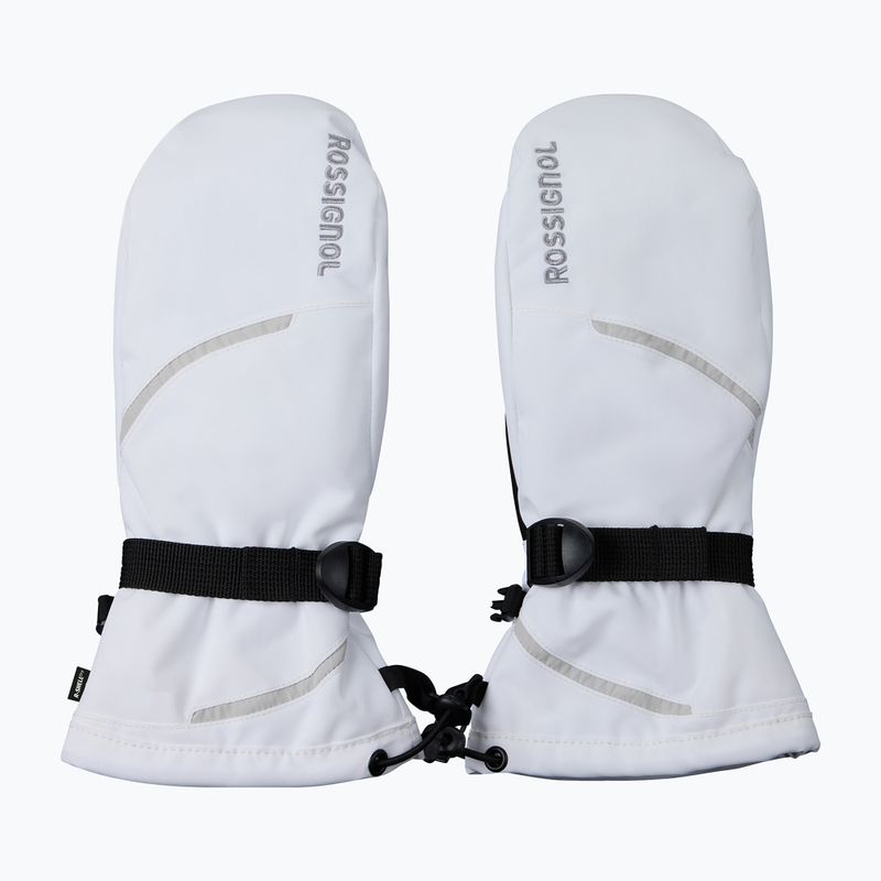 Moteriškos slidinėjimo pirštinės Rossignol Temptation Mittens R-Shell white