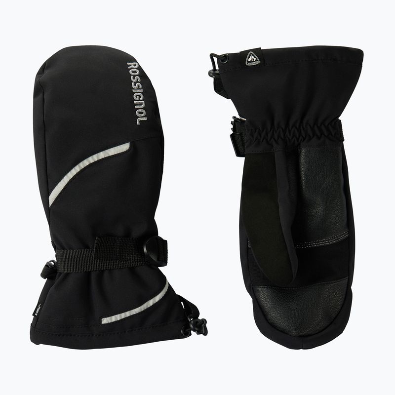 Moteriškos slidinėjimo pirštinės Rossignol Temptation Mittens R-Shell black 2