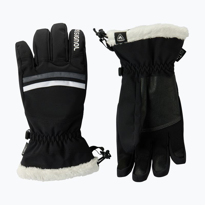 Moteriškos slidinėjimo pirštinės Rossignol Piste R-Shell Dry black 2