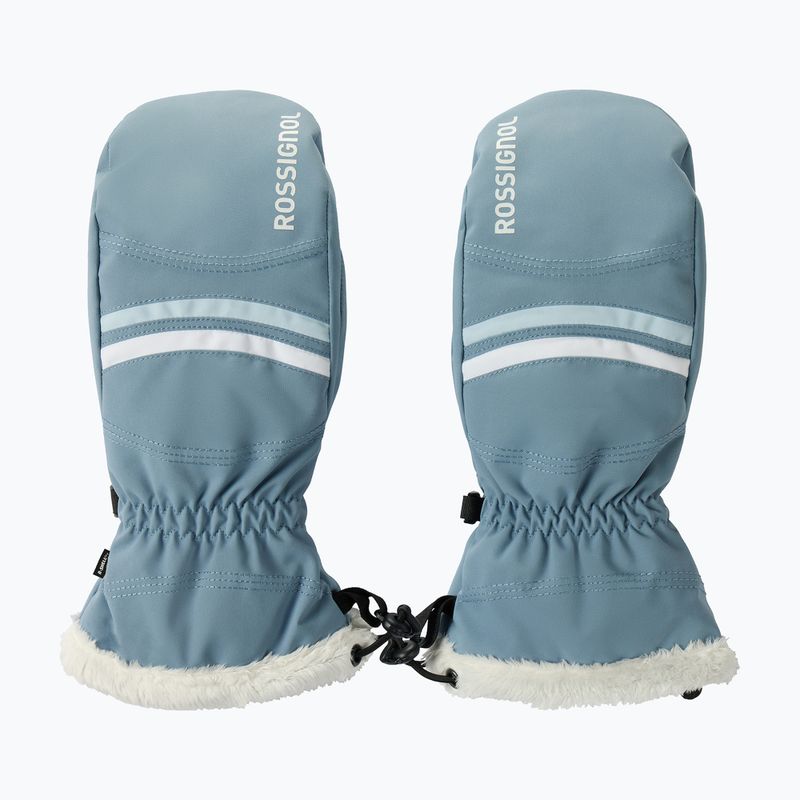 Moteriškos slidinėjimo pirštinės Rossignol Piste Mittens R-Shell Dry windward blue