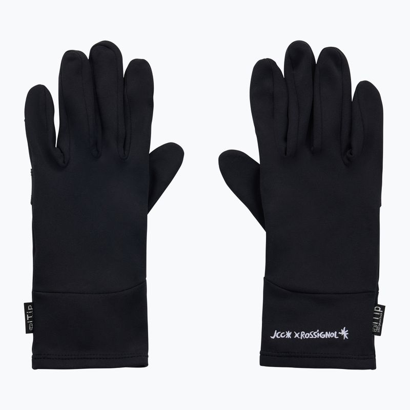 Moteriškos slidinėjimo pirštinės Rossignol JCC Liner black 2